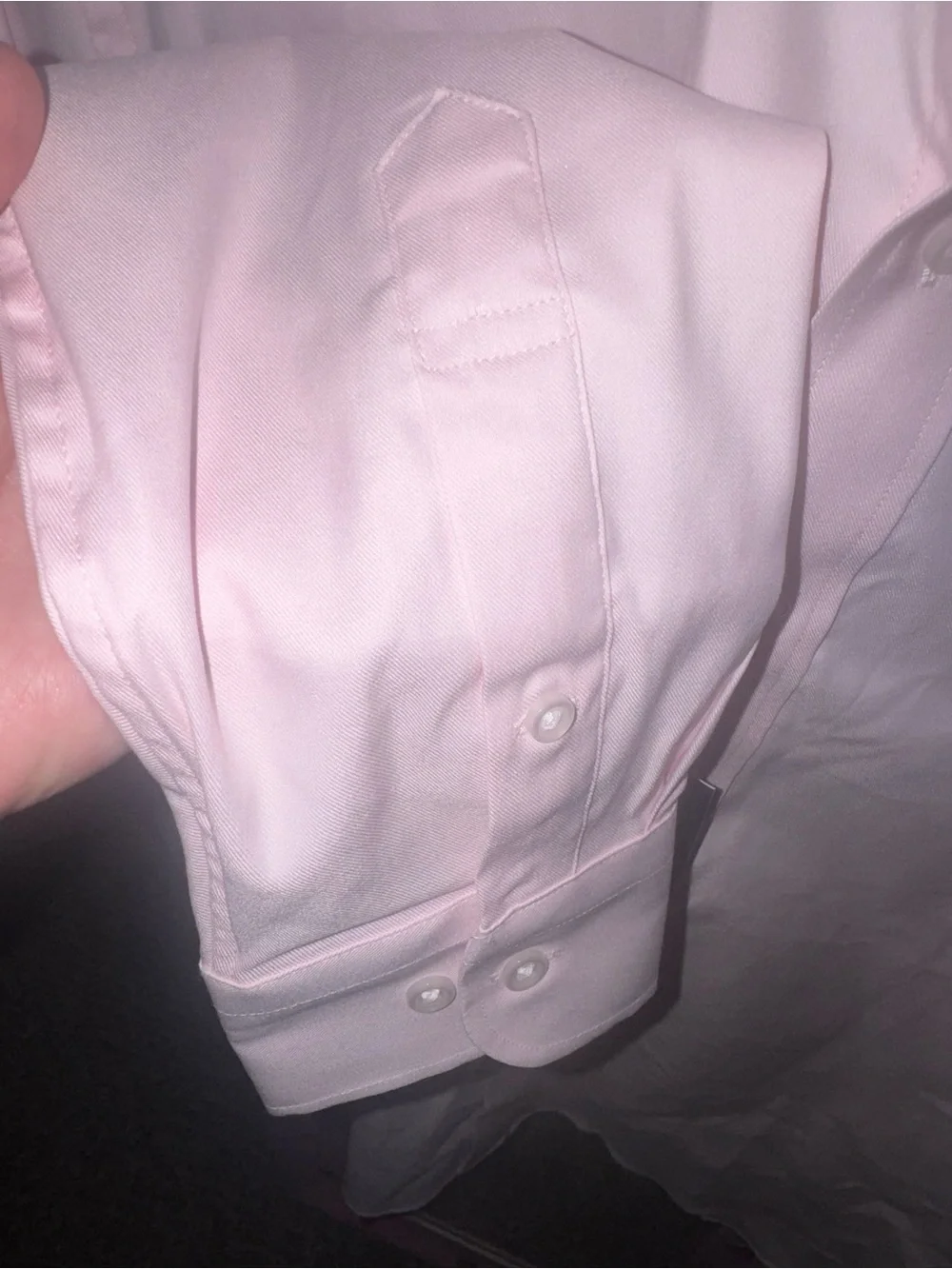 NWT J. Crew Men's Light Pink Long-Sleeve Dress Shirt SZ M